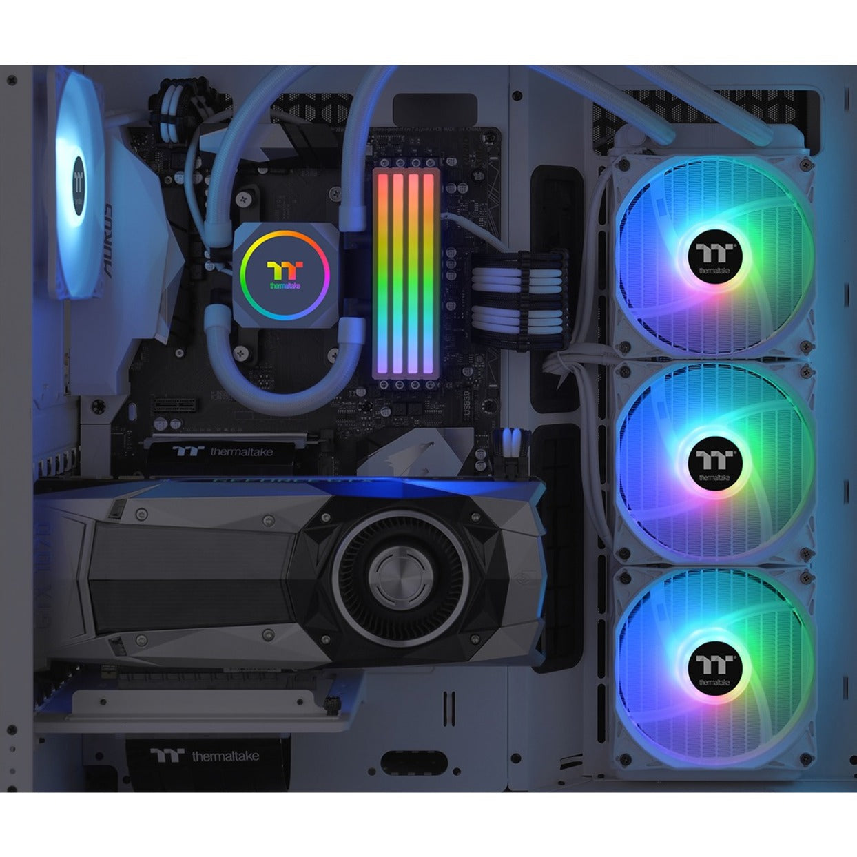 Thermaltake Floe RC360 CPU & Memory AIO Liquid Cooler Snow Edition