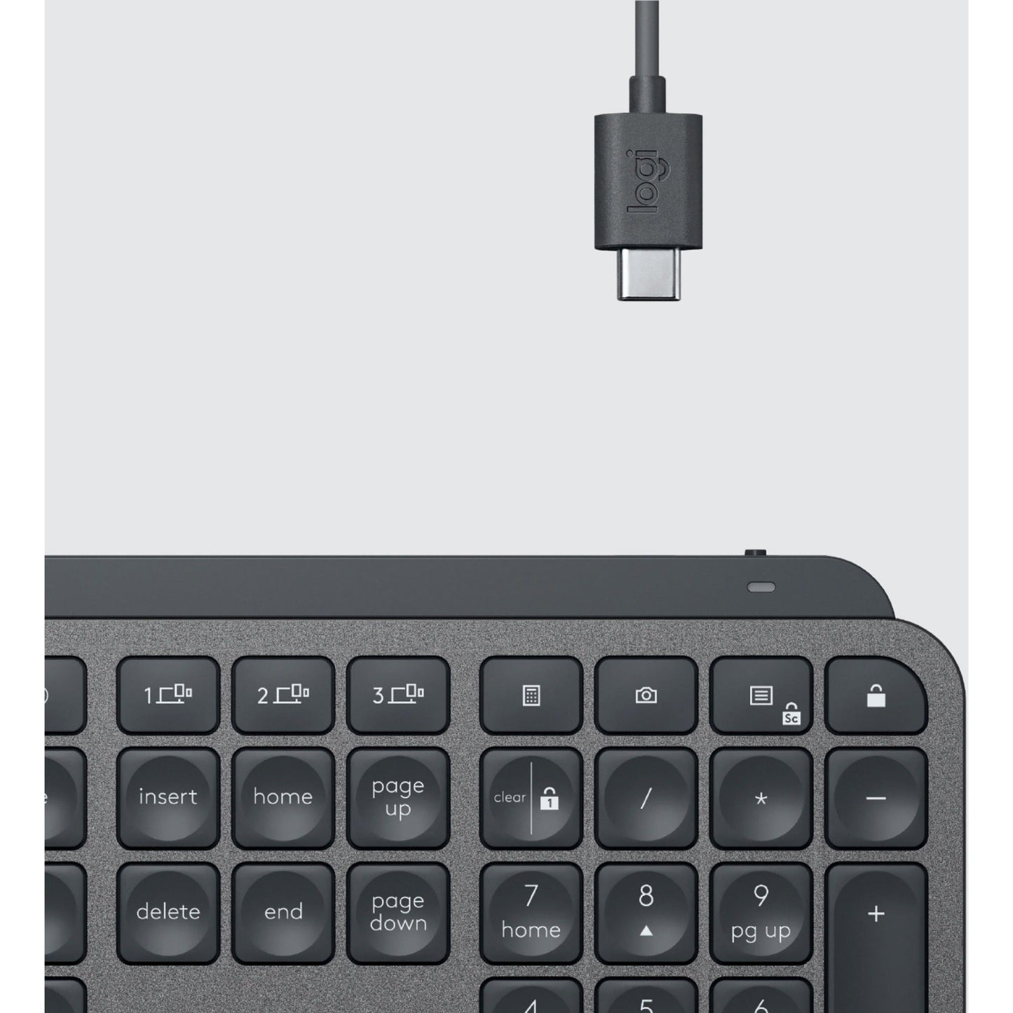 Logitech MX Keys for Business (Graphite) - Brown Box