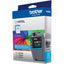 Brother LC401XLCS Original High Yield Inkjet Ink Cartridge - Single Pack - Cyan - 1 Pack