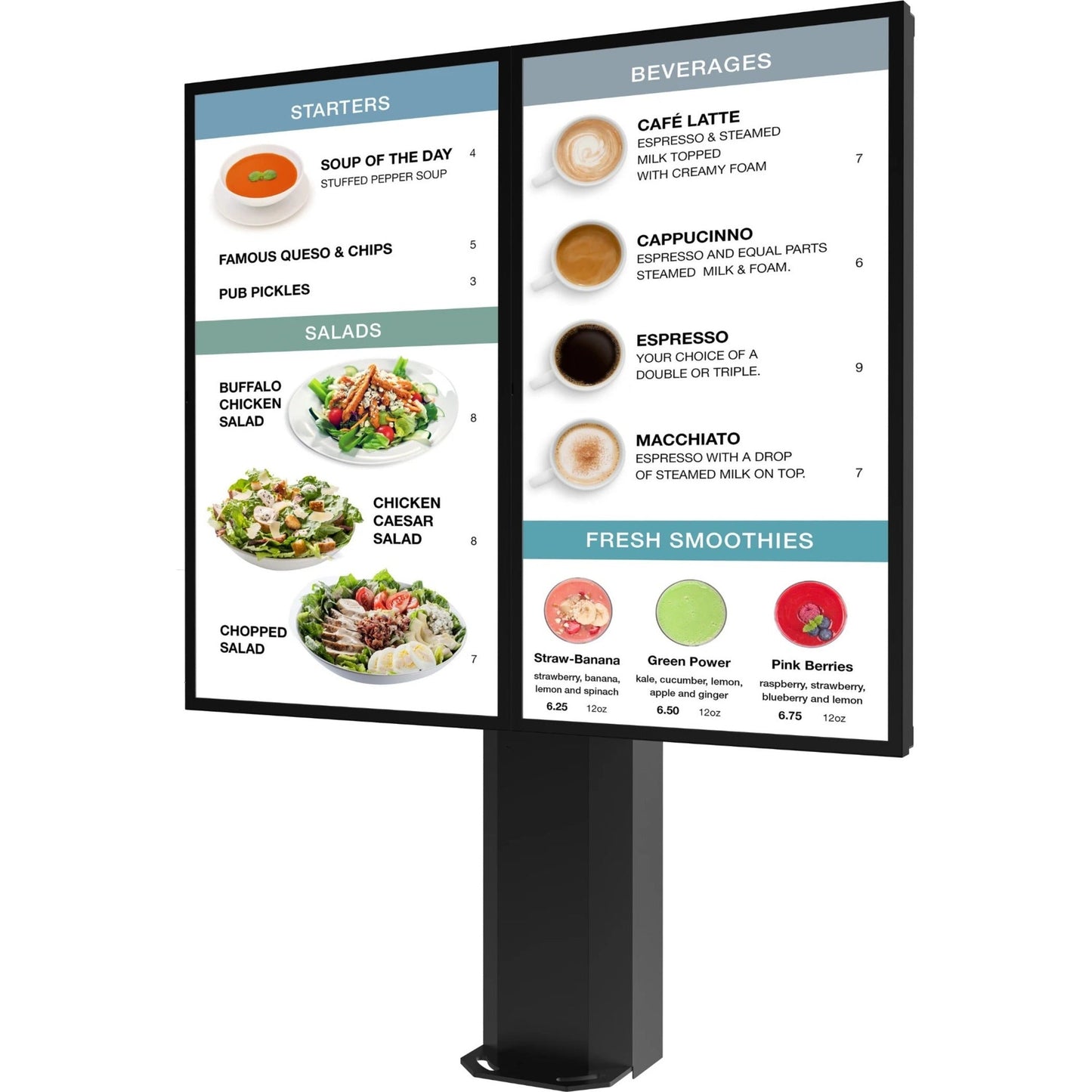 Peerless-AV Universal Outdoor Digital Menu Boards