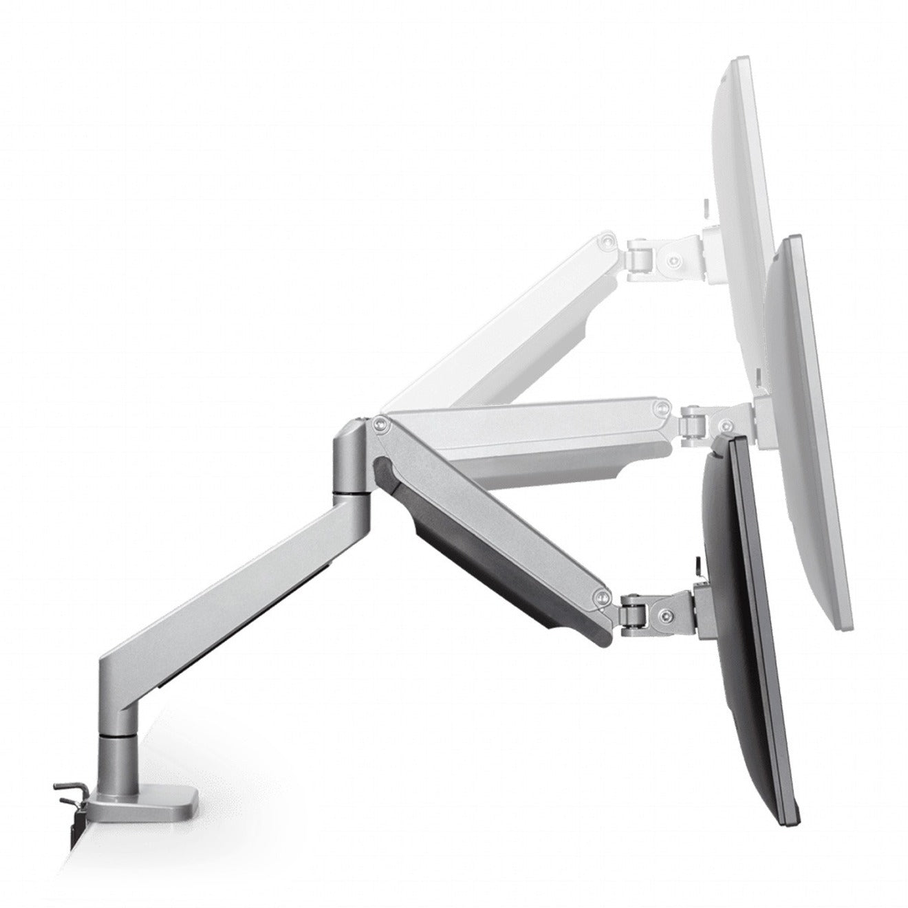 HAT Envoy ENVOY-1 Desk Mount for Monitor - Silver