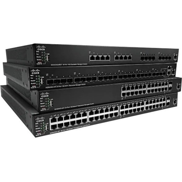 Cisco SX550X-16FT 16-Port 10G Stackable Managed Switch