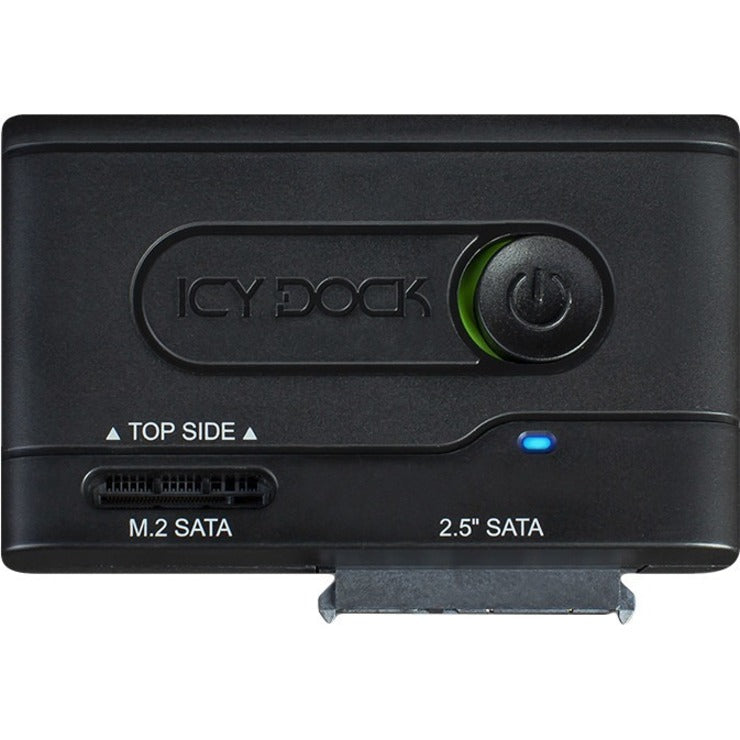 Icy Dock EZ-Adapter MB031U-1SMB Drive Enclosure SATA M.2 - USB 3.2 (Gen 1) Type C Host Interface External - Black