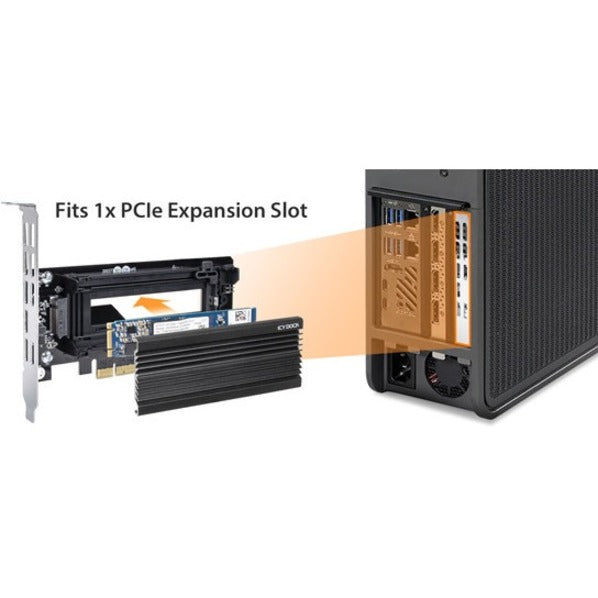 Icy Dock EZConvert Ex Pro MB987M2P-1B M.2 to PCI Express Adapter