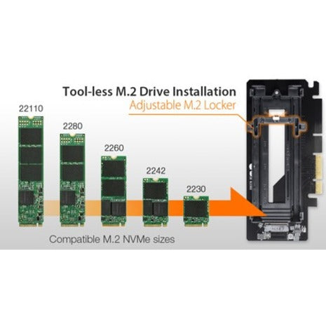 Icy Dock EZConvert Ex Pro MB987M2P-1B M.2 to PCI Express Adapter