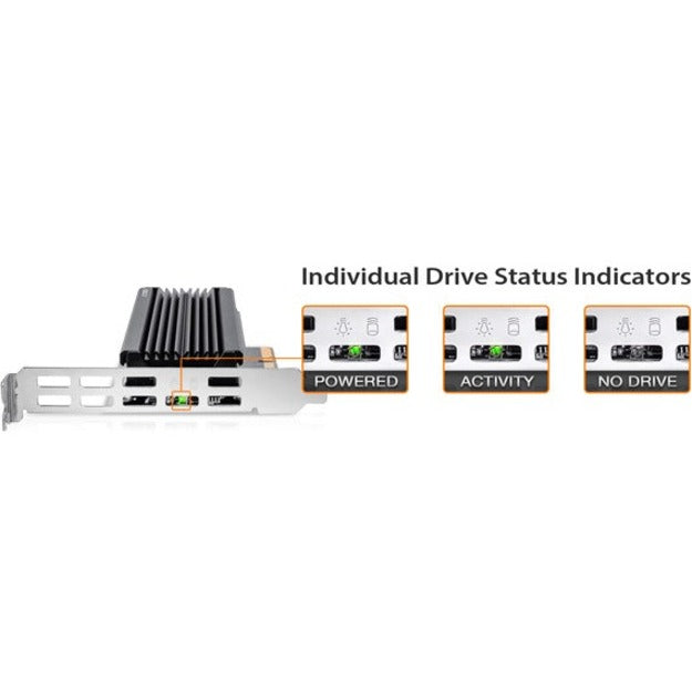 Icy Dock EZConvert Ex Pro MB987M2P-1B M.2 to PCI Express Adapter