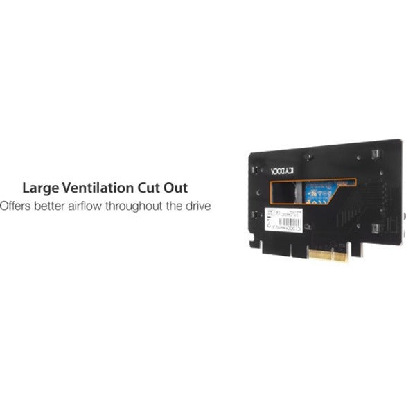 Icy Dock EZConvert Ex Pro MB987M2P-2B M.2 to PCI Express Adapter