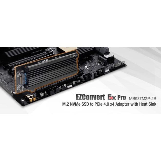 Icy Dock EZConvert Ex Pro MB987M2P-2B M.2 to PCI Express Adapter