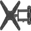 Peerless-AV Full-Motion A4X4 Wall Mount for Flat Panel Display TV - Matte Black