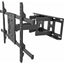Peerless-AV Full-Motion A6X4 Wall Mount for Flat Panel Display TV - Matte Black