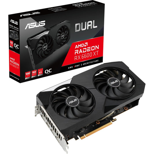 ASUS DUAL AMD RADEON RX6600 XT 