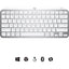 Logitech MX Keys Mini for Business (Pale Grey) - Brown Box