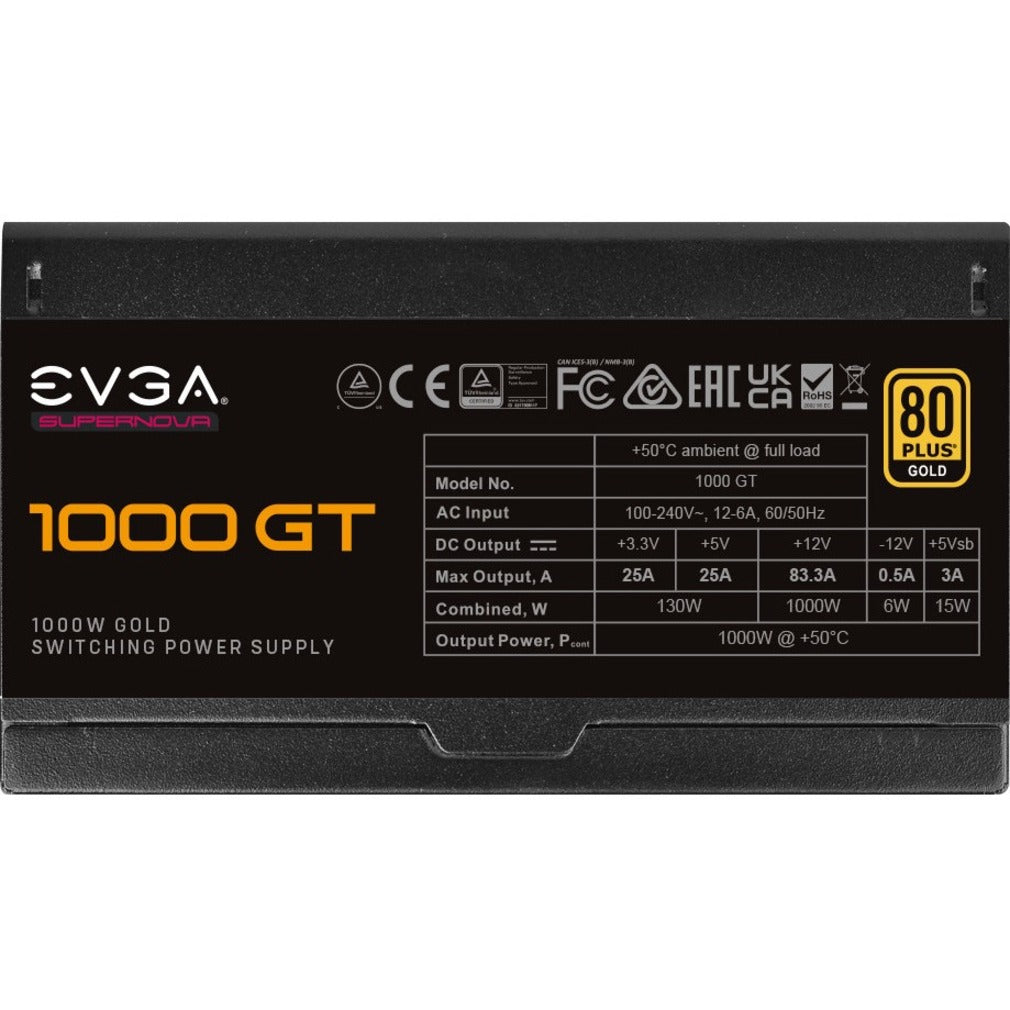 EVGA SuperNOVA 1000 GT 1000W Power Supply