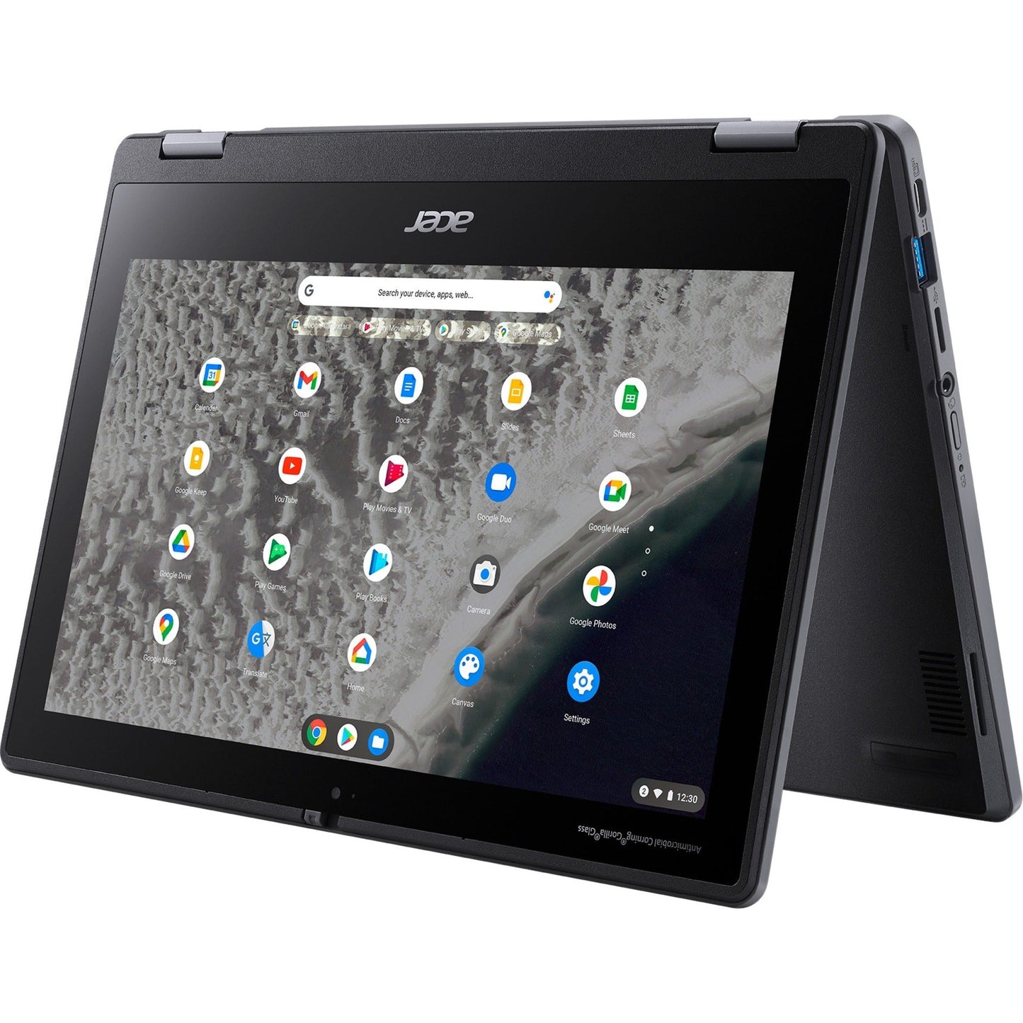 Acer Chromebook Spin 511 R753T R753T-C8H2 11.6" Touchscreen Convertible 2 in 1 Chromebook - HD - 1366 x 768 - Intel Celeron N4500 Dual-core (2 Core) 1.10 GHz - 4 GB Total RAM - 32 GB Flash Memory