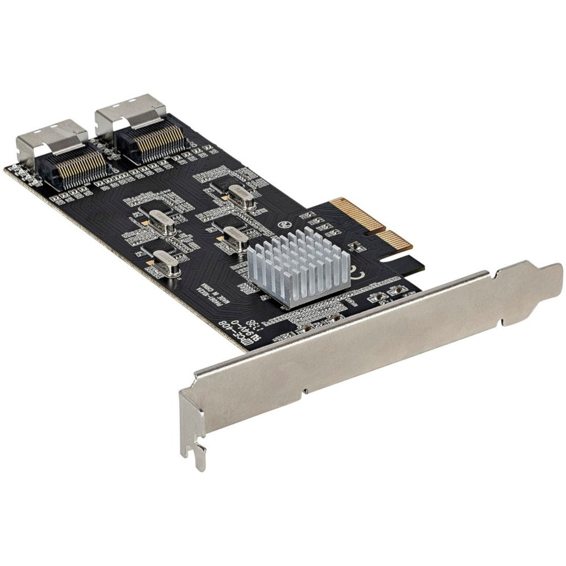 StarTech.com 8 Port SATA PCIe Card PCI Express 6Gbps SATA Expansion Card with 4 Controllers PCI-e x4 Gen 2 to SATA III Adapter Card