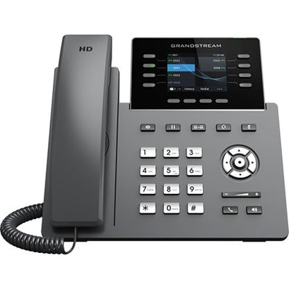 Grandstream GRP2624 IP Phone - Corded - Corded - Wi-Fi Bluetooth - Wall Mountable Desktop