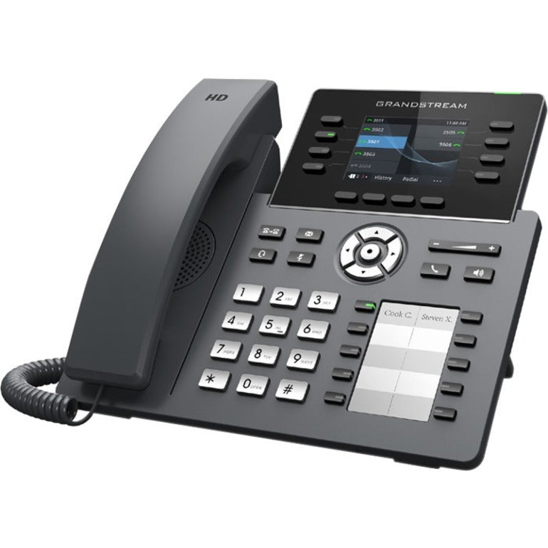 Grandstream GRP2634 IP Phone - Corded - Corded - Bluetooth Wi-Fi - Wall Mountable Desktop