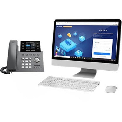 Grandstream GRP2634 IP Phone - Corded - Corded - Bluetooth Wi-Fi - Wall Mountable Desktop