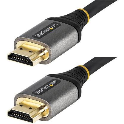 StarTech.com 6ft (2m) Premium Certified HDMI 2.0 Cable High Speed Ultra HD 4K 60Hz HDMI Cable with Ethernet HDR10 UHD HDMI Monitor Cord