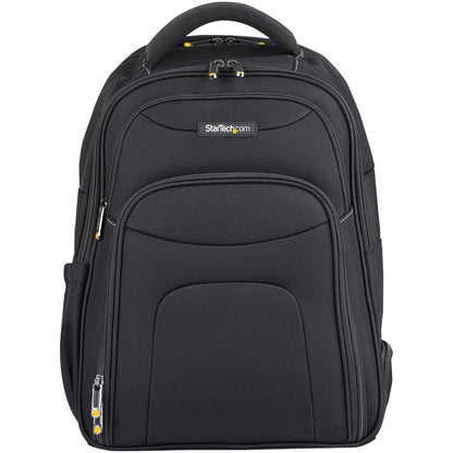 StarTech.com 17.3" Laptop Backpack w/ Removable Accessory Case Professional IT Tech Backpack for Work/Travel/Commute Nylon Computer Bag