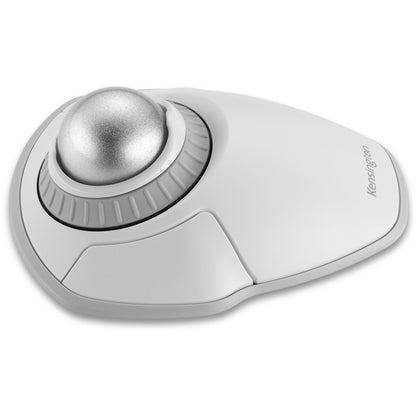 Kensington Orbit Wireless Trackball with Scroll Ring - White