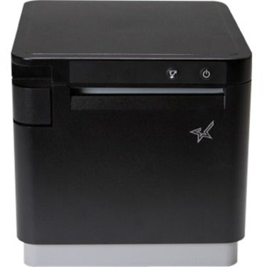 Star Micronics mC-Print3 Thermal Ethernet (LAN) USB Lightning Bluetooth (MFi) CloudPRNT - 3" Receipt Printer - 250mm/sec - Monochrome - Auto Cutter - Black Color - External Power Supply Included