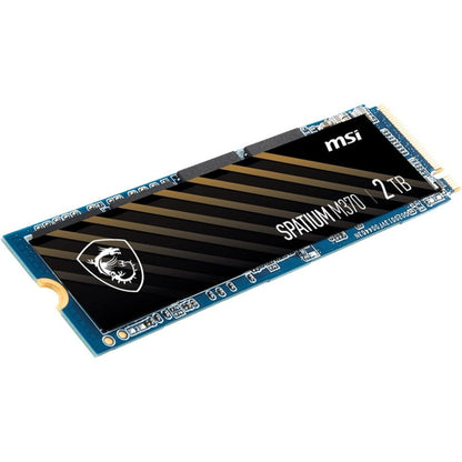 MSI SPATIUM M370 2 TB Solid State Drive - M.2 2280 Internal - PCI Express NVMe (PCI Express NVMe 3.0 x4)