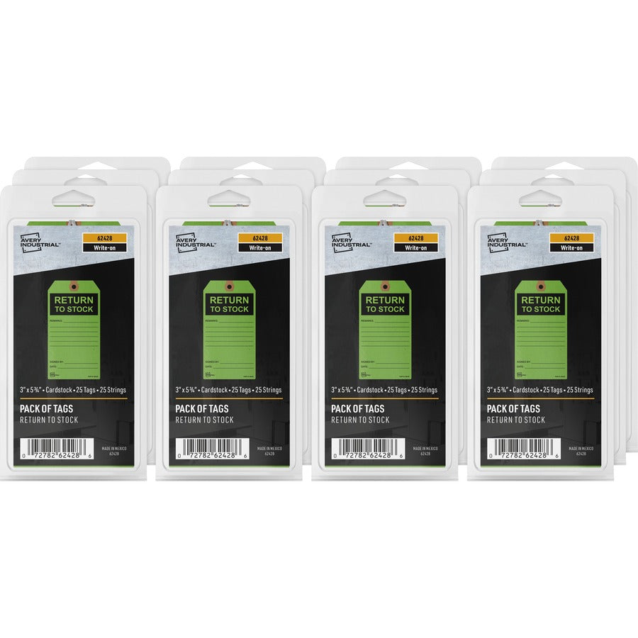 Avery&reg; RETURN TO STOCK Preprinted Inventory Tags