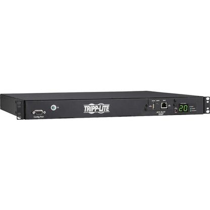 Tripp Lite PDU ATS/Metered 200-240V 8 C13 2 C19 Dual C20 Network Card 1URM