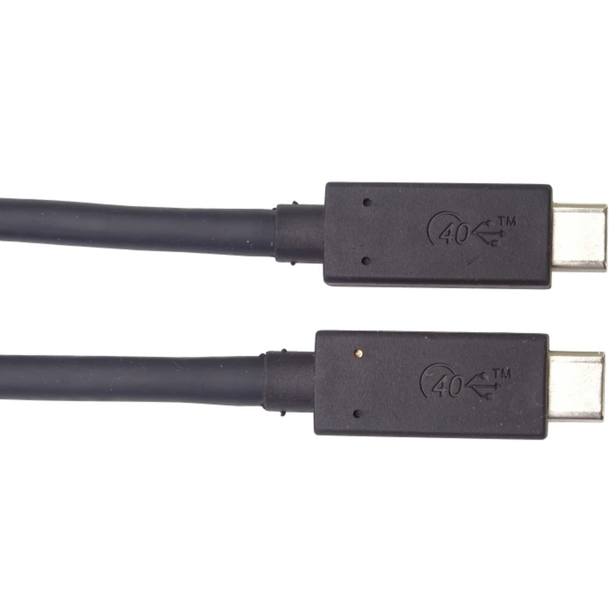 4XEM USB-C to C 40 Gigabit Half Meter Cable