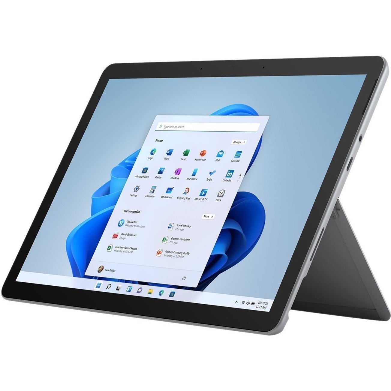 Microsoft Surface Pro 8 Tablet - 13" - Core i5 11th Gen i5-1145G7 Quad-core (4 Core) - 8 GB RAM - 256 GB SSD - Windows 10 Pro - Platinum - TAA Compliant