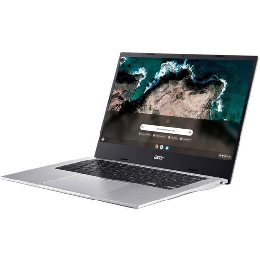 Acer Chromebook 514 CB514-2H CB514-2H-K52X 14" Chromebook - Full HD - 1920 x 1080 - Octa-core (ARM Cortex A76 Quad-core (4 Core) 2.60 GHz + Cortex A55 Quad-core (4 Core) 2 GHz) - 4 GB Total RAM - 32 GB Flash Memory - Pure Silver