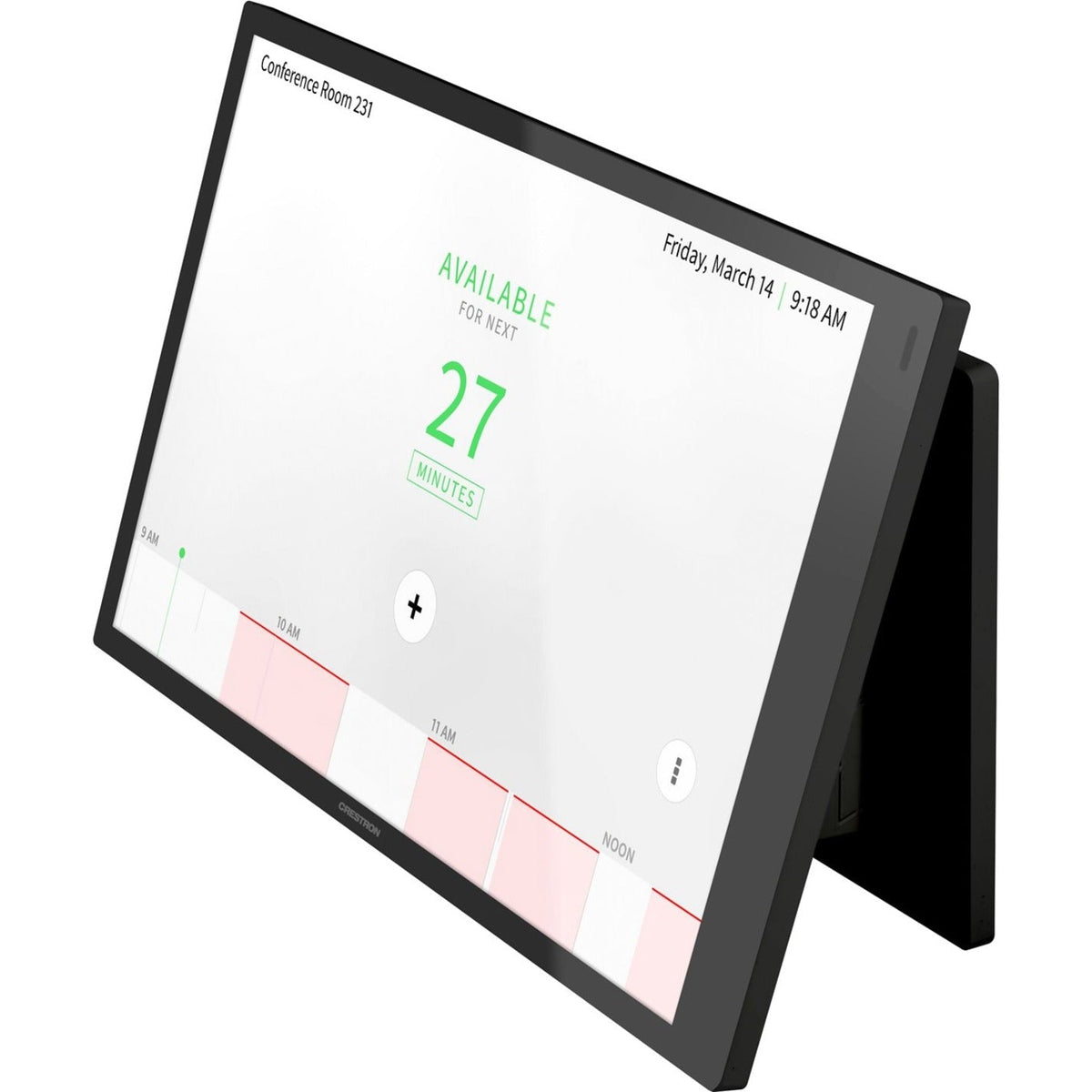 Crestron TSW-770/1070-MSMK-ANG-B-S Surface Mount for Touchscreen Monitor - Black Smooth