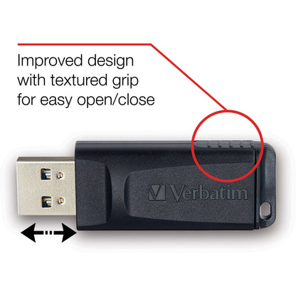 64GB Store 'n' Go&reg; USB Flash Drive - 10pk Business Bulk - Black