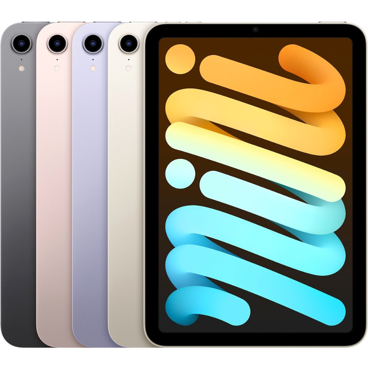 Apple iPad mini (6th Generation) A2567 Tablet - 8.3" - Hexa-core (A15 Bionic Dual-core (2 Core) 2.93 GHz Quad-core (4 Core)) - 4 GB RAM - 64 GB Storage - iPadOS 15 - Purple