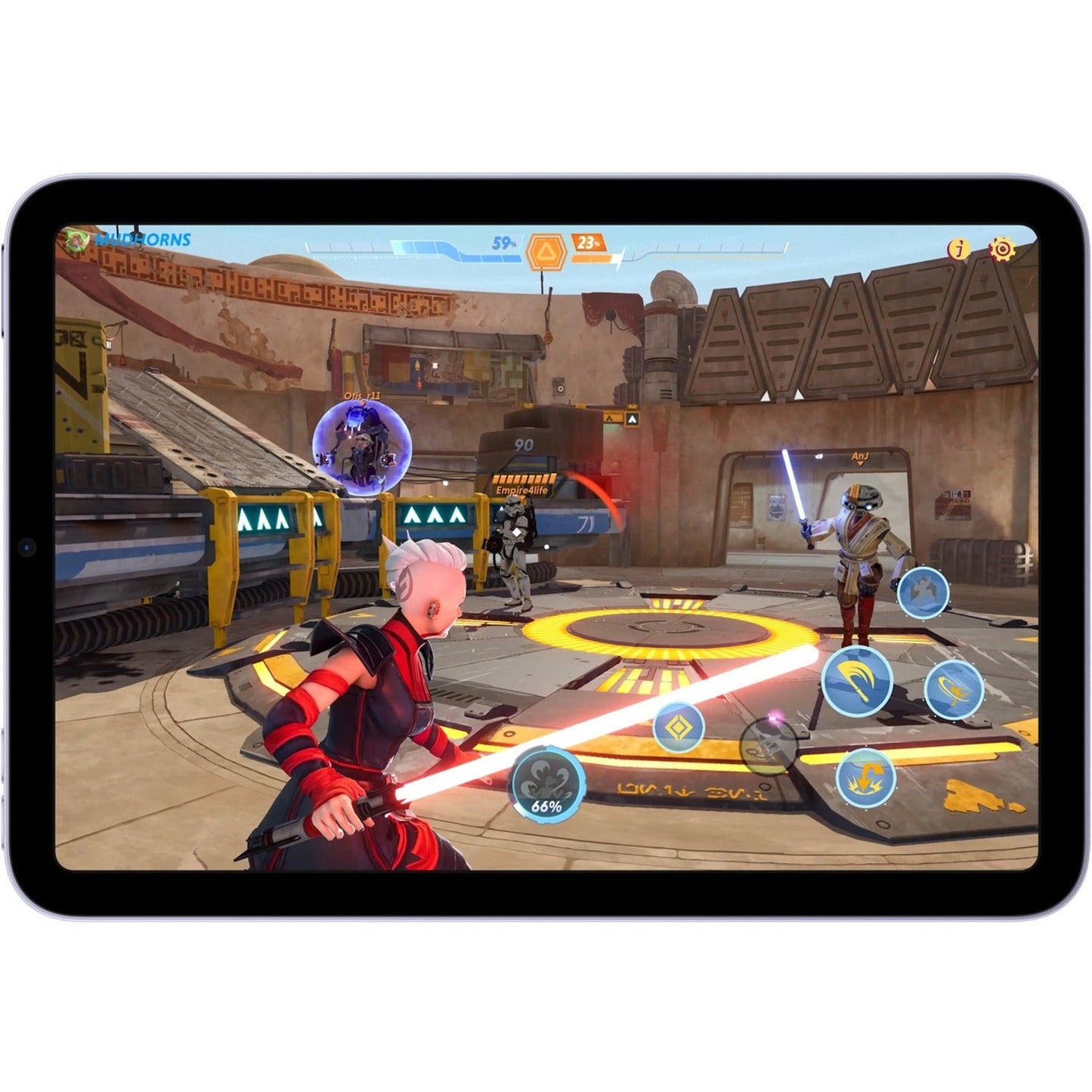 Apple iPad mini (6th Generation) A2567 Tablet - 8.3" - Hexa-core (A15 Bionic Dual-core (2 Core) 2.93 GHz Quad-core (4 Core)) - 4 GB RAM - 64 GB Storage - iPadOS 15 - Purple