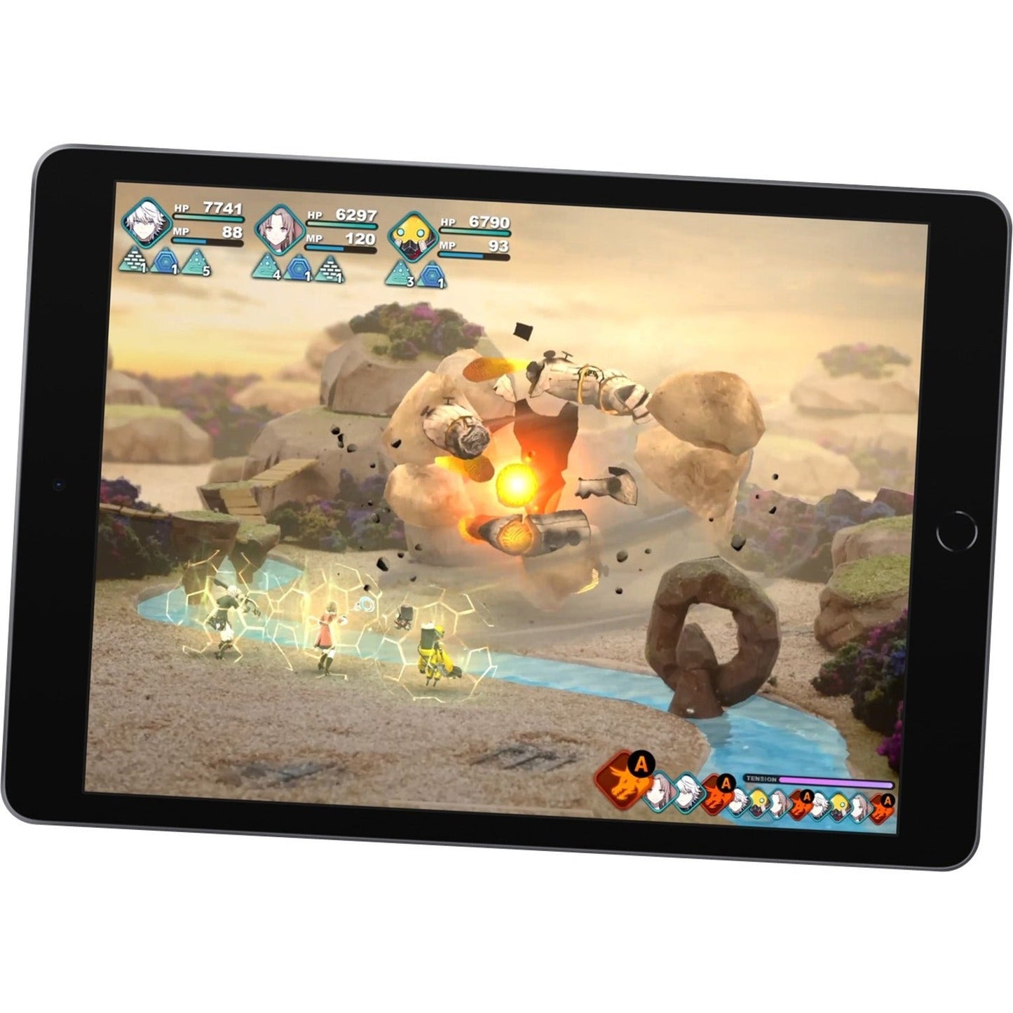 Apple iPad (9th Generation) A2602 Tablet - 10.2" - Hexa-core (Lightning Dual-core (2 Core) 2.65 GHz + Thunder Quad-core (4 Core) 1.80 GHz) - 256 GB Storage - iPadOS 15 - Space Gray