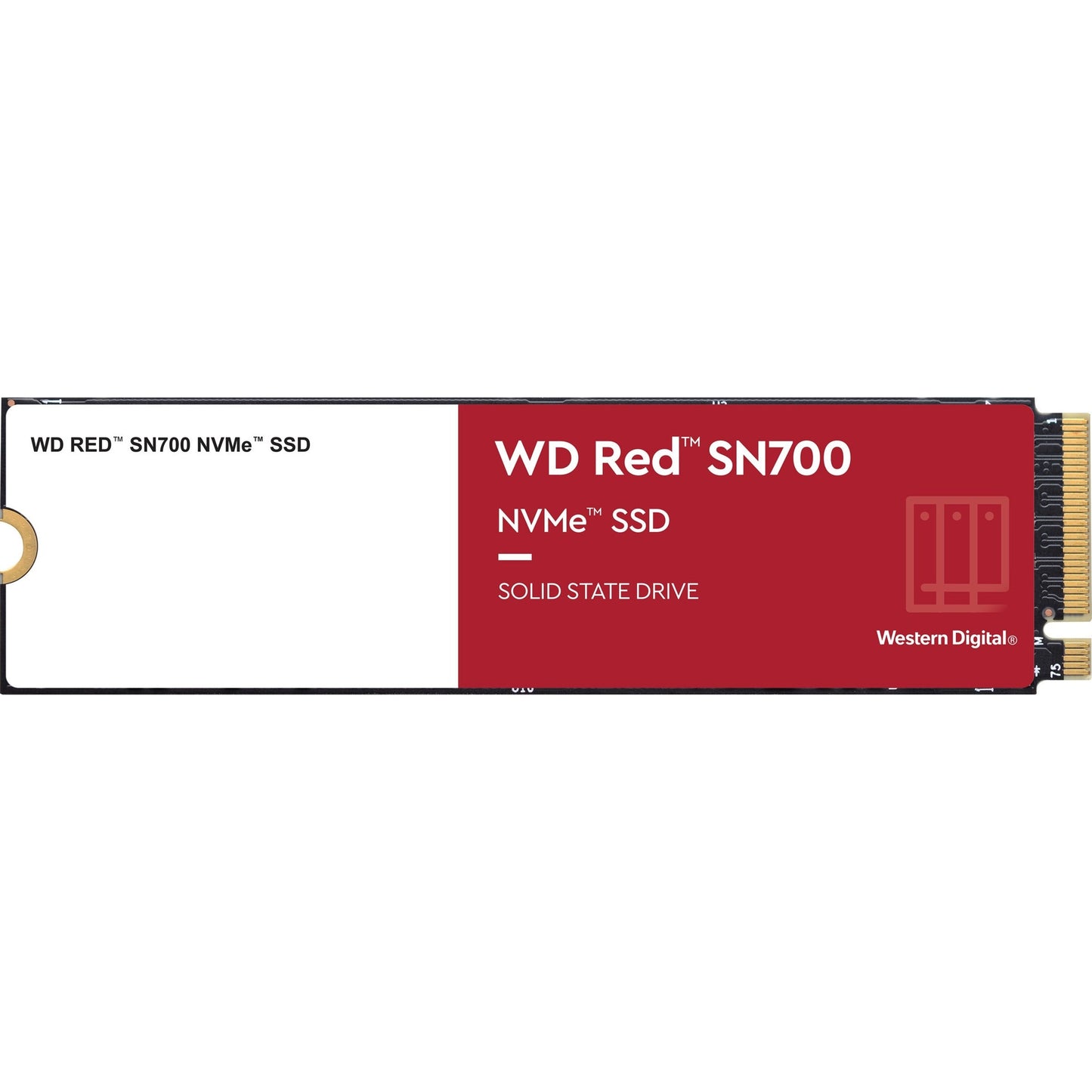 Western Digital Red S700 WDS100T1R0C 1 TB Solid State Drive - M.2 2280 Internal - PCI Express NVMe (PCI Express NVMe 3.0 x4)