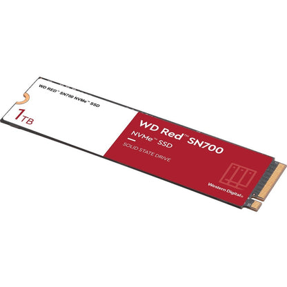 Western Digital Red S700 WDS100T1R0C 1 TB Solid State Drive - M.2 2280 Internal - PCI Express NVMe (PCI Express NVMe 3.0 x4)