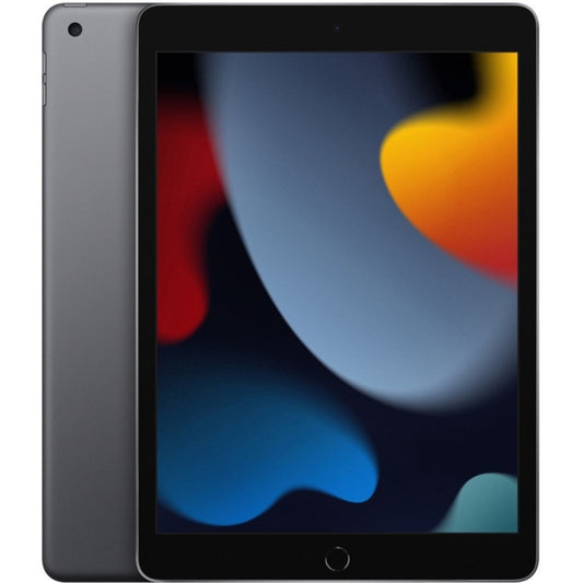 Apple Demo iPad (9th Generation) Tablet - 10.2" - Hexa-core (Lightning Dual-core (2 Core) 2.65 GHz + Thunder Quad-core (4 Core) 1.80 GHz) - 3 GB RAM - 64 GB Storage - iPadOS 15 - Space Gray