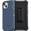 OtterBox Defender Rugged Carrying Case (Holster) Apple iPhone 13 Smartphone - Fort Blue