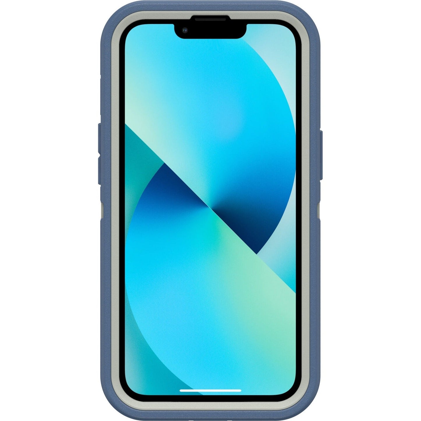 OtterBox Defender Rugged Carrying Case (Holster) Apple iPhone 13 Smartphone - Fort Blue