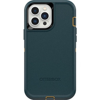 OtterBox Defender Rugged Carrying Case (Holster) Apple iPhone 13 Pro Max iPhone 12 Pro Max Smartphone - Hunter Green
