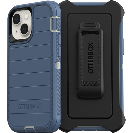 OtterBox Defender Series Pro Rugged Carrying Case (Holster) Apple iPhone 13 mini iPhone 12 mini Smartphone - Fort Blue
