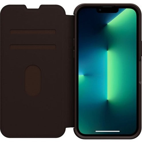 OtterBox Strada Carrying Case (Wallet) Apple iPhone 12 Pro Max iPhone 13 Pro Max Cash Smartphone Card - Espresso