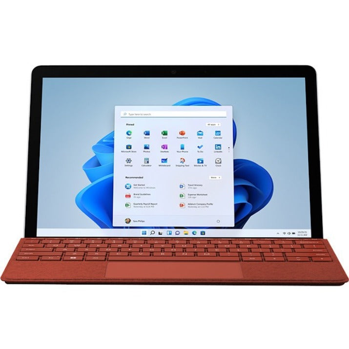 Microsoft Surface Go 3 Tablet - 10.5" - Core i3 10th Gen i3-10100Y Dual-core (2 Core) 1.30 GHz - 8 GB RAM - 128 GB SSD - Windows 11 Pro - Platinum