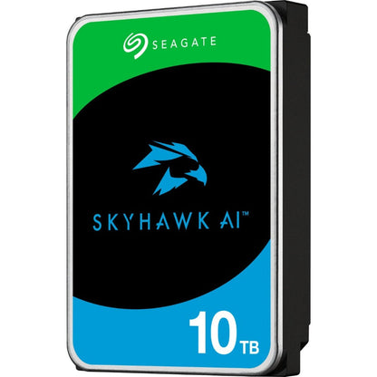 Seagate SkyHawk AI ST10000VE001 10 TB Hard Drive - 3.5" Internal - SATA (SATA/600) - Conventional Magnetic Recording (CMR) Method