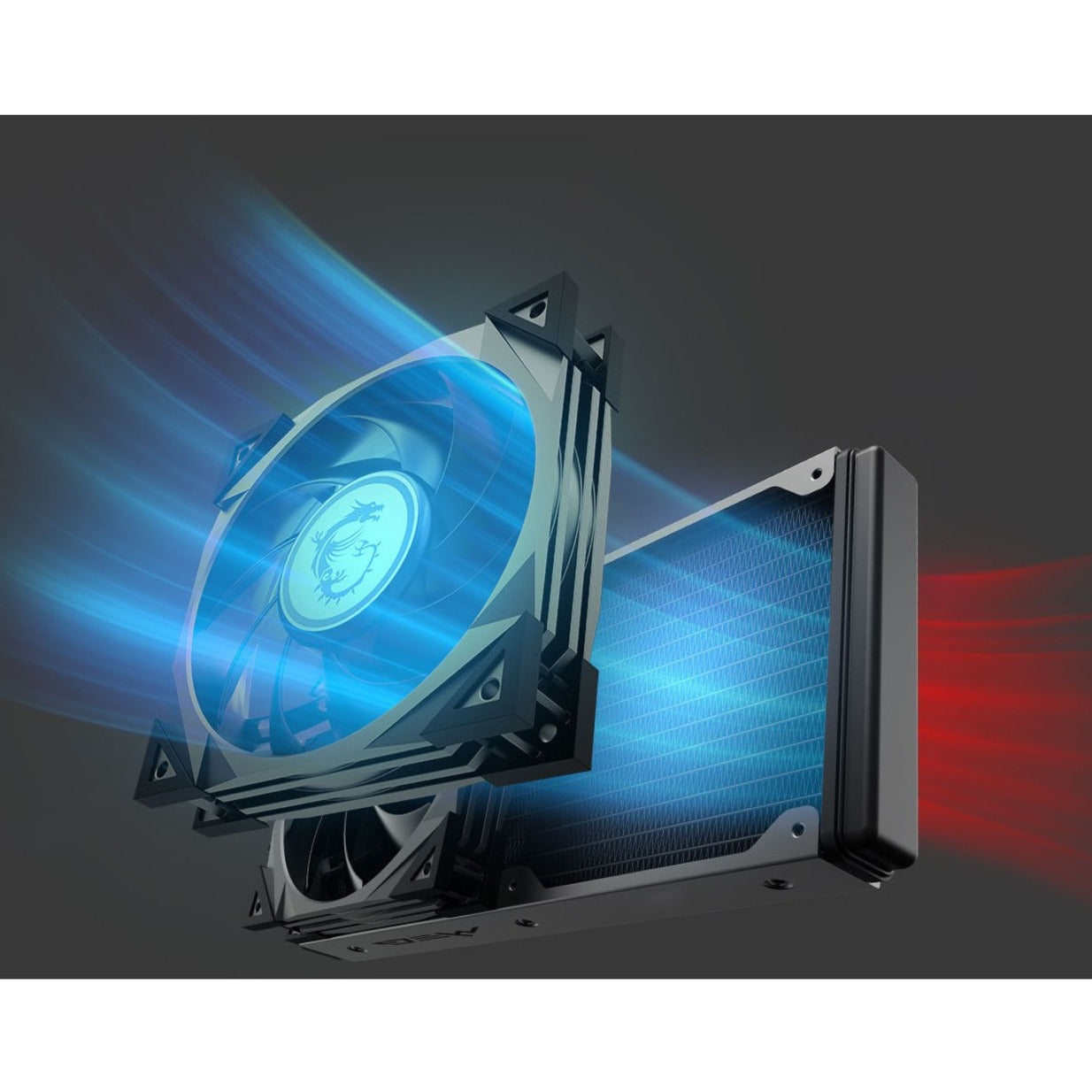 MSI MEG CORELIQUID S280 Cooling Fan/Radiator/Water Block/Pump