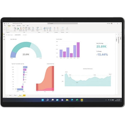 Microsoft Surface Pro 8 Tablet - 13" - Core i7 11th Gen i7-1185G7 Quad-core (4 Core) 3 GHz - 16 GB RAM - 256 GB SSD - Platinum