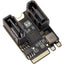 IO Crest 2 Ports NON-RAID SATA III 6gb/s to M.2 A+E Key 22x30 mm - SI-MPE40160